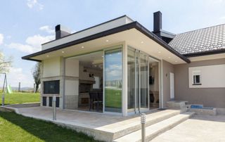 nouveaux vitrages sur une maison dans le Brabant wallon
