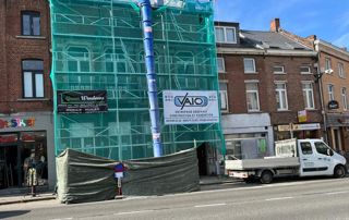 Chantier de rénovation Green Windows en Brabant wallon