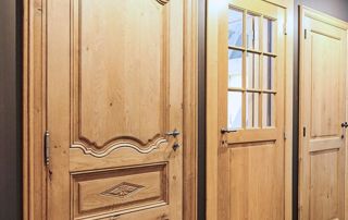 portes intérieures en bois pleines et vitrées