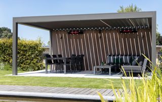 pergola bioclimatique à Namur