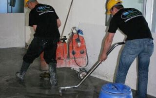 intervention de nettoyage après chantier