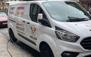 camionnette Belga Plomberie