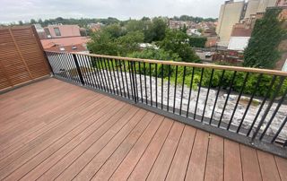 aménagement d'une terrasse en bois