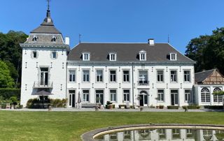 rénovation de façade d'un château