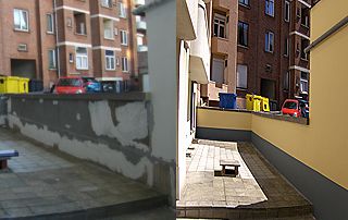 Peinture murale exterieure