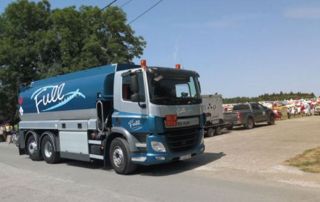 camion de livraison de mazout