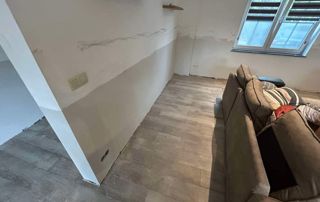 plafonnage intérieur après