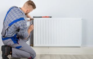installation d'un nouveau radiateur