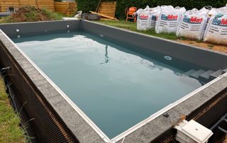 construction de piscine en béton