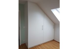 placard blanc sous pente