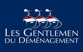 logo les gentlemen du déménagement