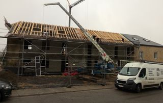 chantier de construction