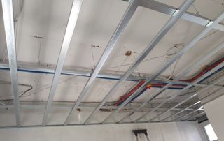 aménagement d'un faux plafond