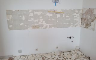 démolition mur