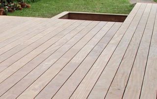 aménagement terrasse en bois Brabant wallon
