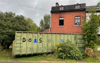 container à bois