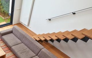 escalier salon