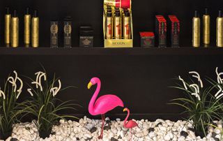 salon de coiffure produits coiffage