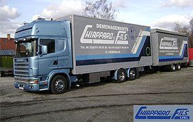 camion de déménagement Chiapparo & Fils