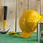 casque et matériel de chantier