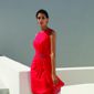 robe rouge cérémonie