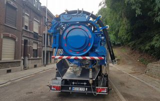 camion de l'entreprise Warzée