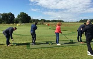 cours d'initiation au golf