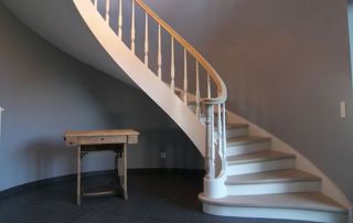 escalier sur mesure de style classique