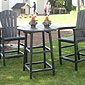 Chaises de jardin en plastique