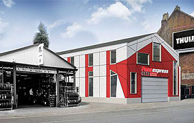 showroom et garage pneus