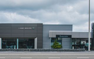 Devanture du garage Quevrain