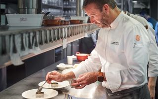 chef du restaurant gastronomique Comme chez Soi
