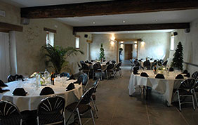 Ferme d'Oudoumont salle de réception