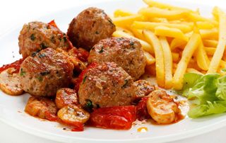 boulets frites