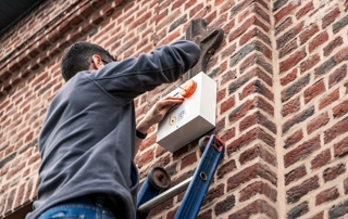 installateur d'alarme de l'entreprise JBL