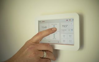 réglage manuel d'un thermostat