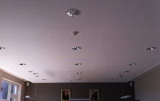 faux plafond et luminaires