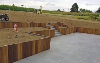 Construction de terrasse