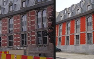 rénovation de façade avant après