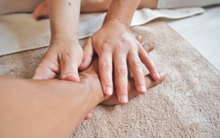 massage avant-bras