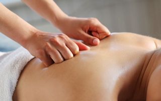 massage du dos