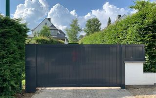 portail automatique en alu