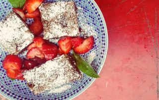 pâtisserie aux fraises