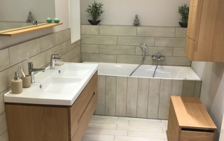 salle de bain rénovée par la société Vigo