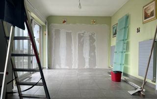 Plafonnage d'une pièce