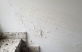 humidité sur un mur