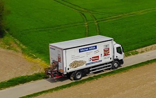 camion de livraison de mazout wera