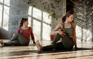 cours de yoga collectif